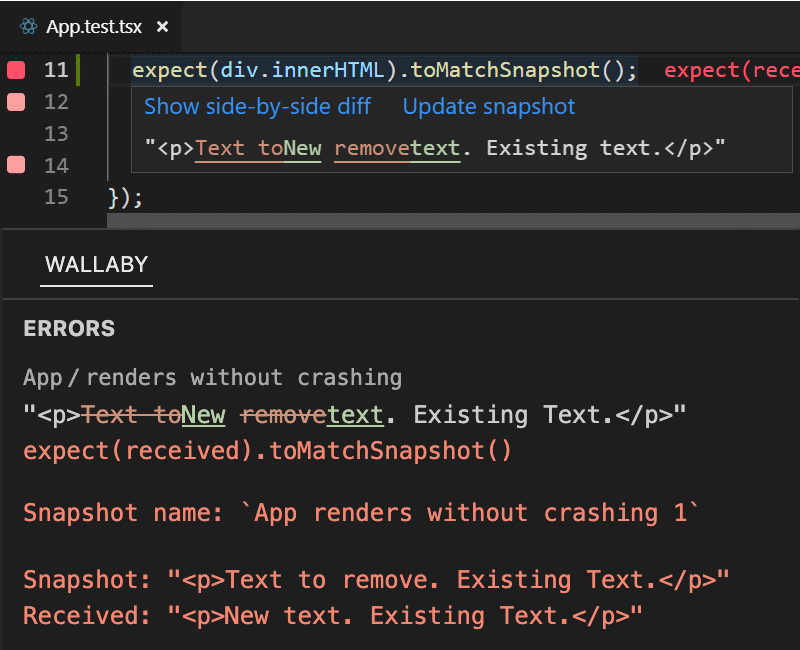 Enhanced Diffs & Snapshots Enhanced Diffs & Snapshots