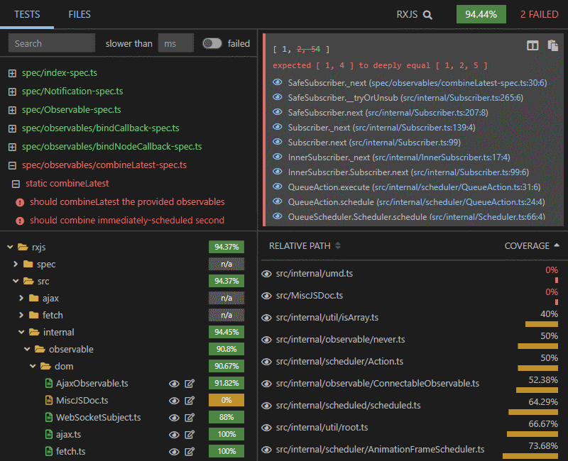 Test and Coverage Explorer Test and Coverage Explorer
