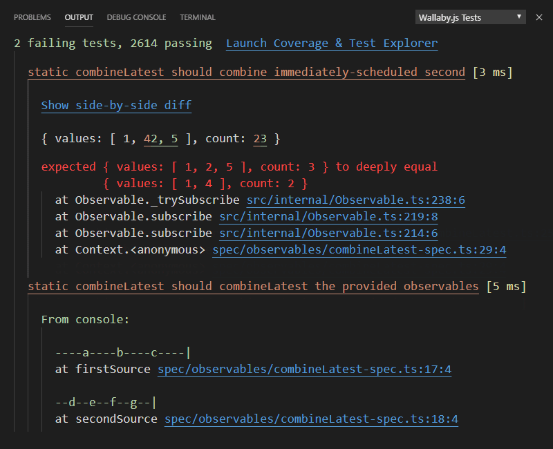 Interactive Tests Output Interactive Tests Output